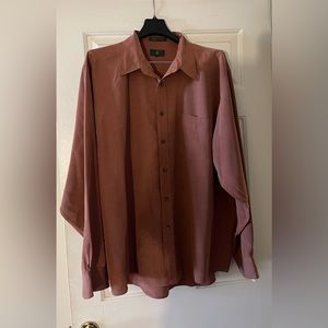 Pre-owned Mens Club Room XXL Casual button down long sleeve.